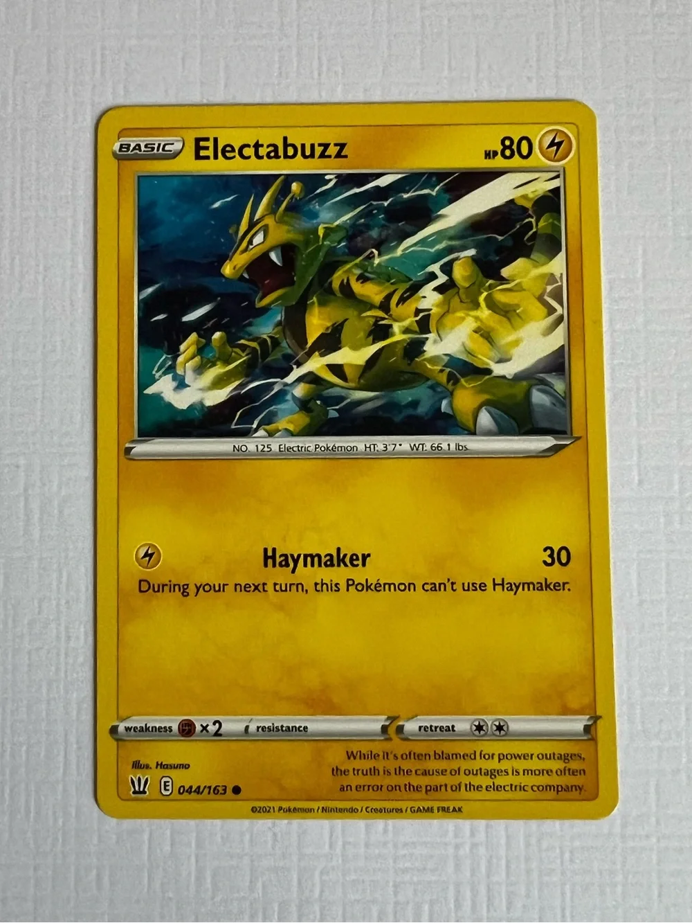 Pokémon TCG Lightning Card Lot - Luxray, Jolteon, Electabuzz, and Electrik